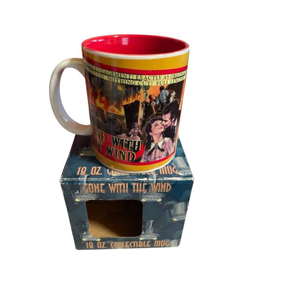 Gone With The Wind Original 1939 Premier Ceramic Mug 18 Oz 2003 Collectible NIB - Picture 13 of 16